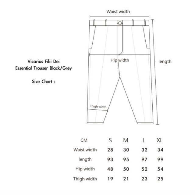 Essential Trousers (Black)