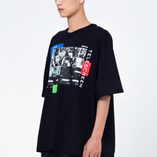 RGB center Tee(Black)
