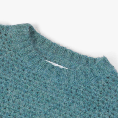 MADNESS MOHAIR CREW KNIT COZY PULLOVER
