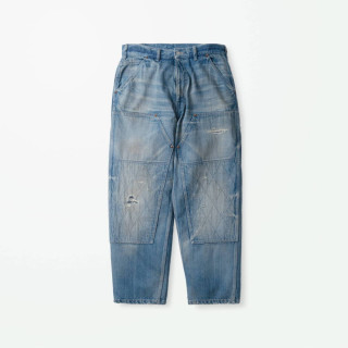 MADNESS DOUBLE KNEE DENIM WORK PANTS