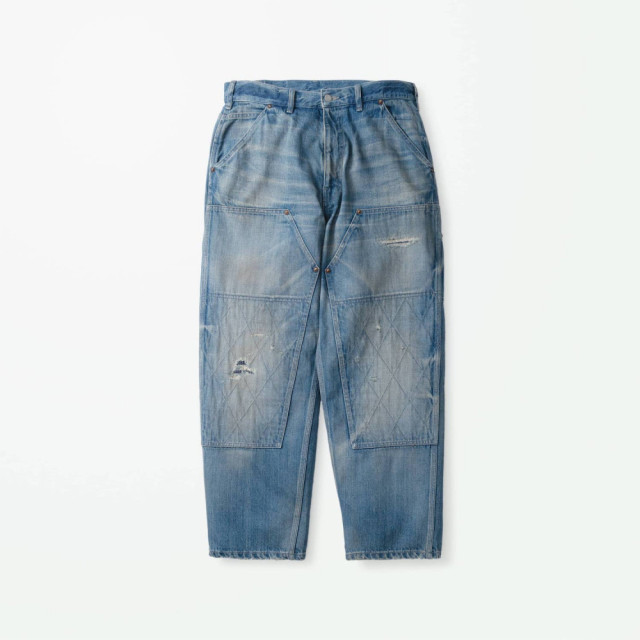 MADNESS DOUBLE KNEE DENIM WORK PANTS